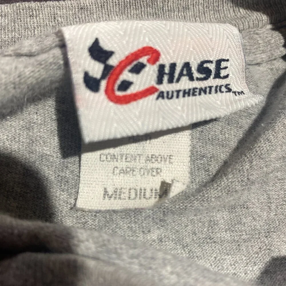 Mens Grey Jimmie Johnson Longsleeve Shirt size M - Picture 4 of 4